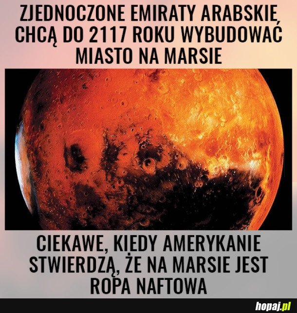 DEMOKRACJA NA MARSIE ZA 3, 2, 1...