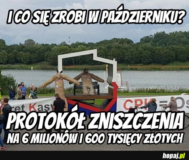 W celu przygotowania protokołu zniszczenia do Poznania przyjechała komisja Misiów.