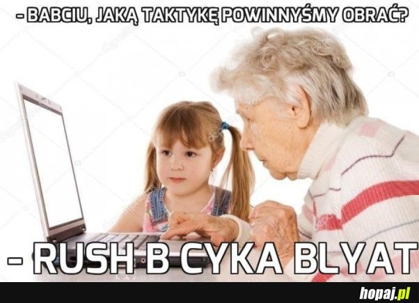 BABCIA WYMIATA NA TOUCHPADZIE