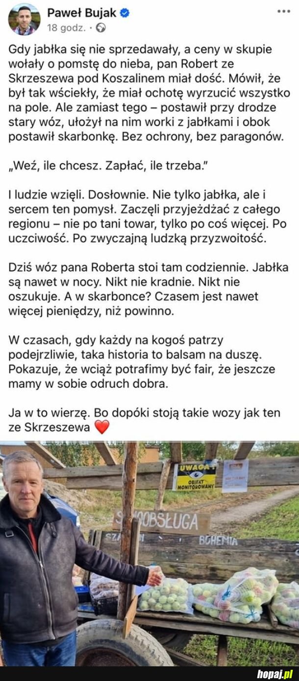 Coraz więcej takich gestów
