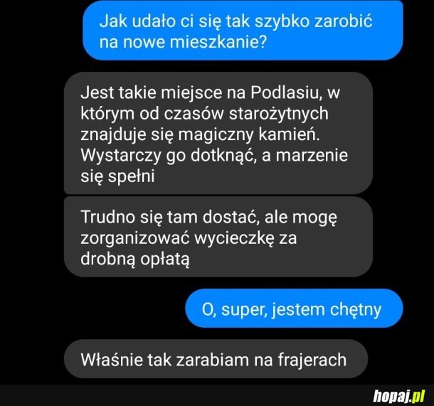 Sposób na szybki zarobek