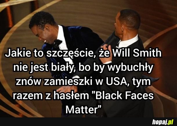 Na szczęście pobili się dwaj czarni