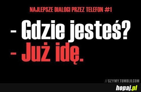 Najlepsze dialogi przez telefon