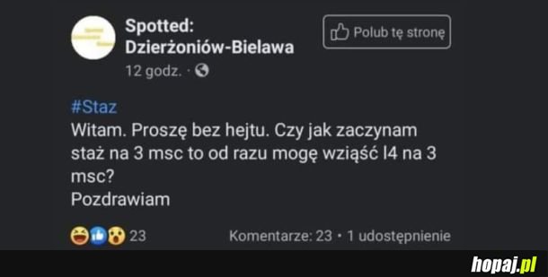 Nie ma się co szczypać