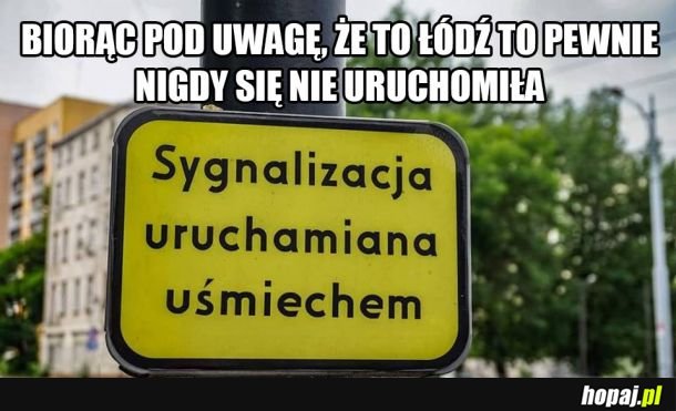 Sygnalizacja w Łodzi