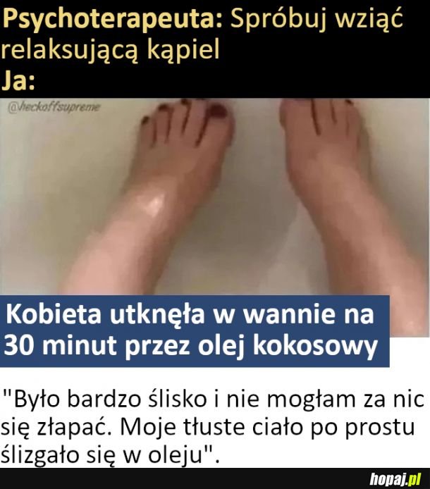 Relaks w wannie zamienił się w horror