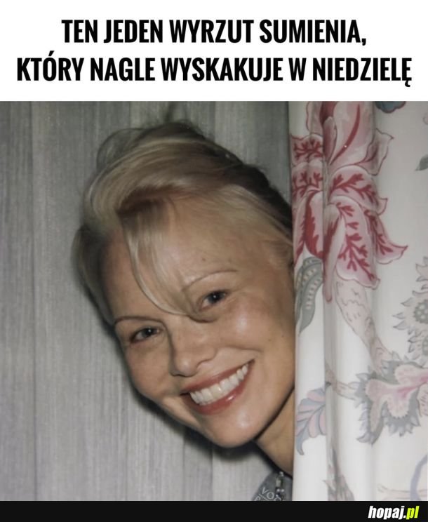 Niedziela wieczór za chwile