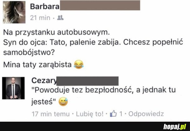 PALENIE ZABIJA