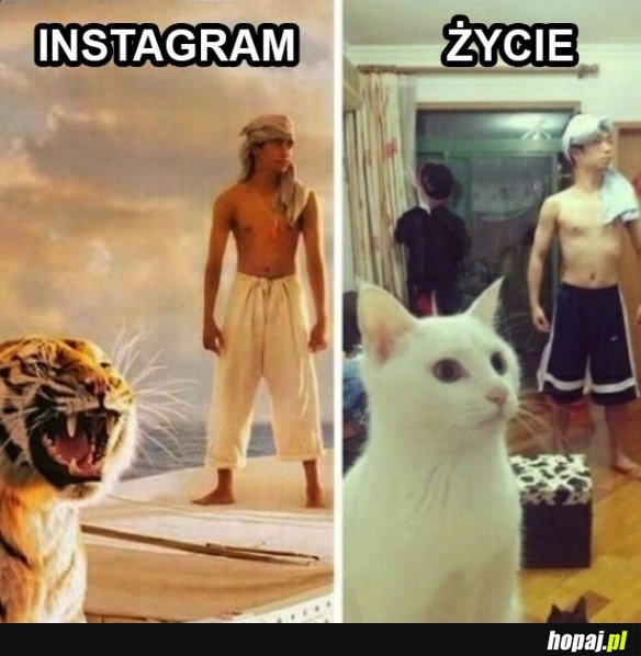 Instagram vs Życie