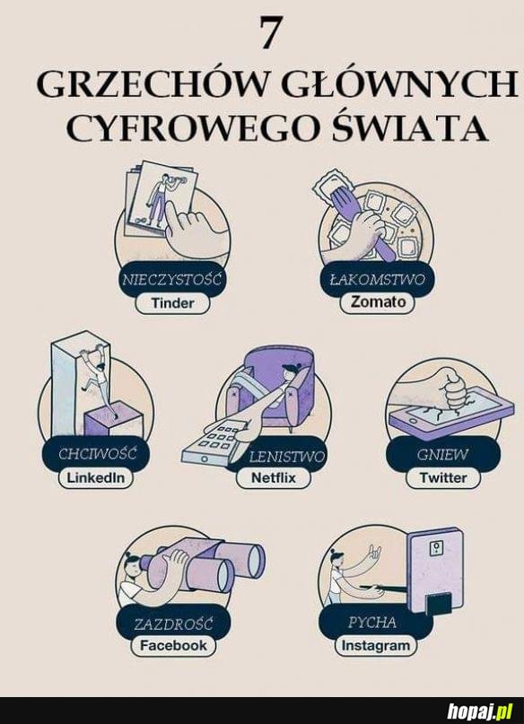 Grzechy główne cyfrowego świata