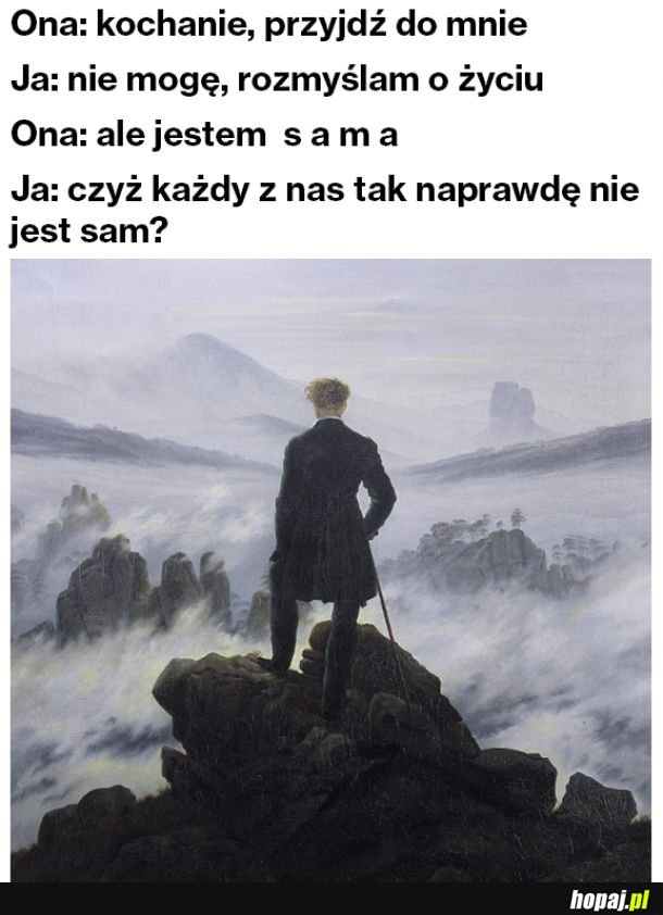 Rozmyślanie o życiu