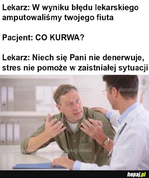 POMYŁKA LEKARSKA