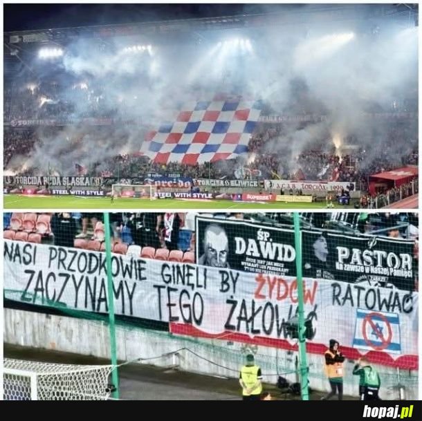 Tymczasem na meczu górnika Zabrze