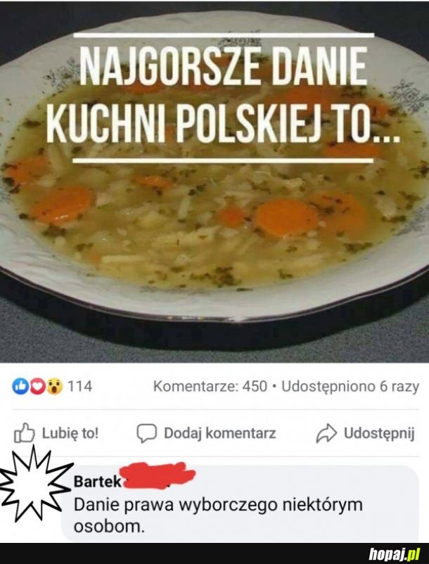 Najgorsze danie