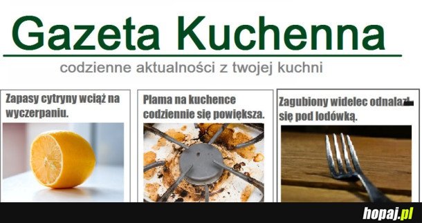 GAZETA KUCHENNA