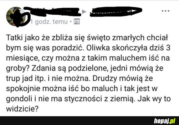 Porada na święto zmarłych