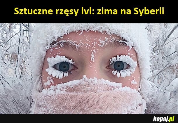 Zima mocno