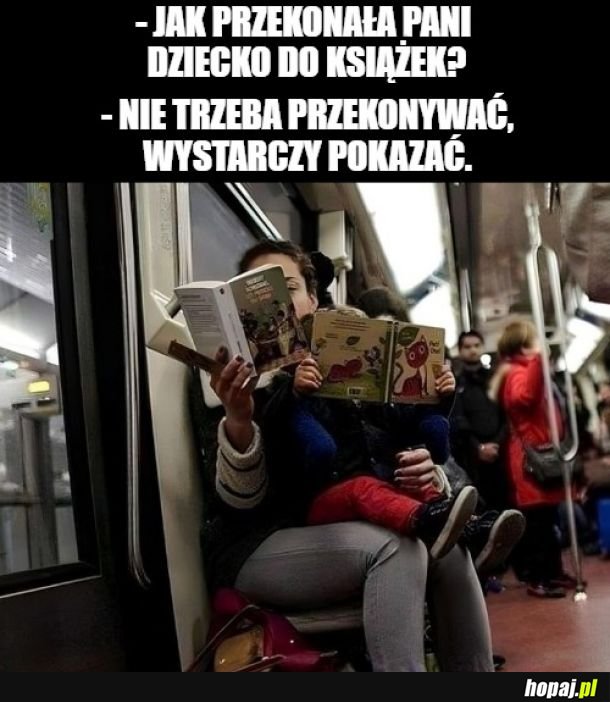 Dzieci naśladują dorosłych