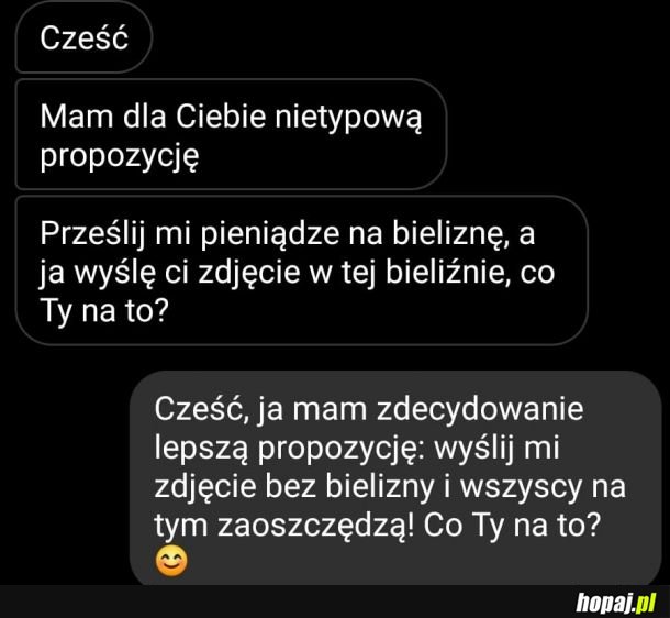 Propozycja nie do odrzucenia