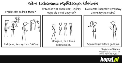 Zastosowania współczesnych telefonów