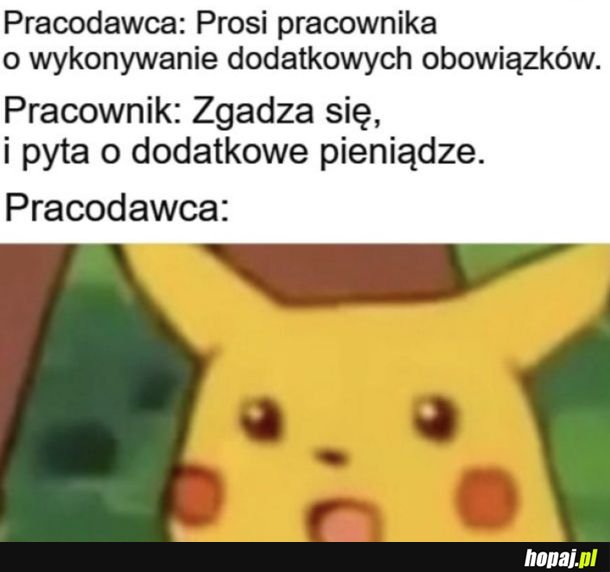 Wielkie zdziwienie