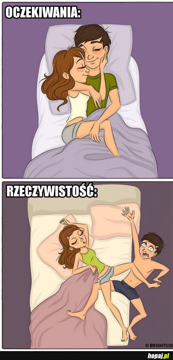 SPANIE Z DZIEWCZYNĄ TAKIE JEST