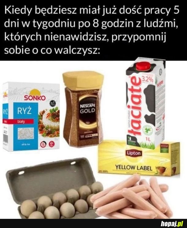 Pamiętaj o co walczysz