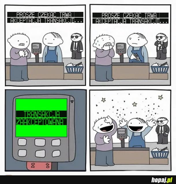 Ostatni element przyjemnych zakupów...