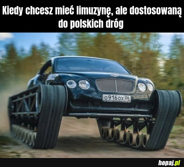 Limuzyna na polskie drogi 