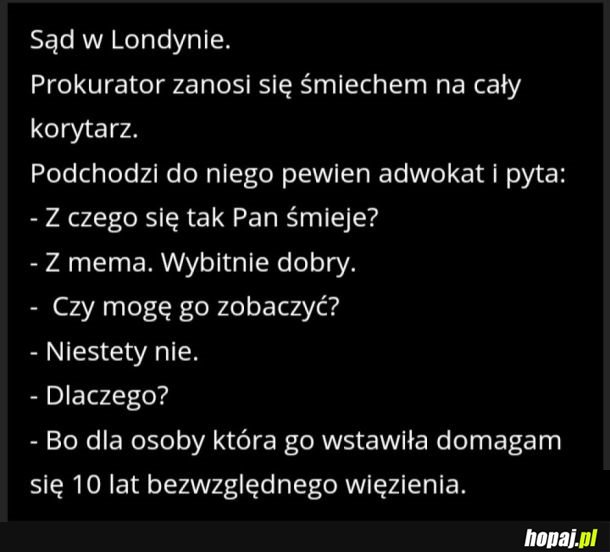 Sytuacja w Wielkiej Brytanii jest taka, że można bez problemu przerabiać żarty z PRL