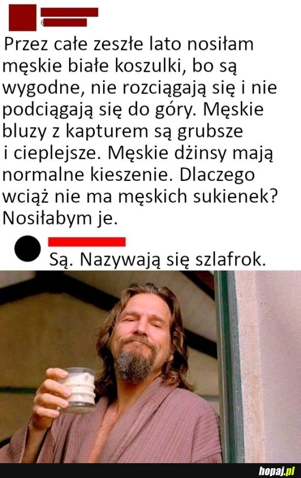 Męskie ubrania
