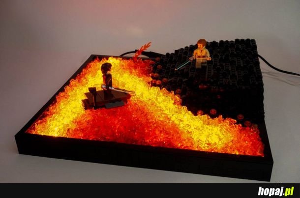 Mustafar z Lego 