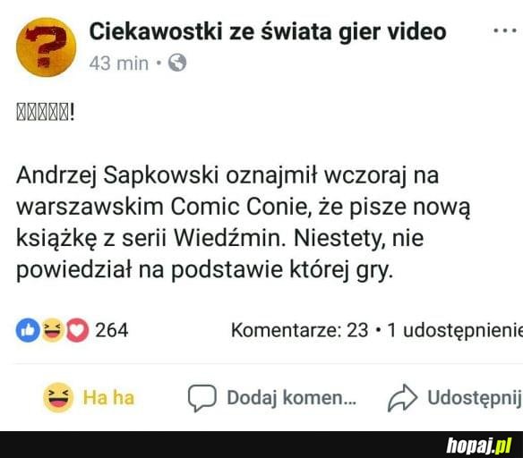 Co ten Sapkowski