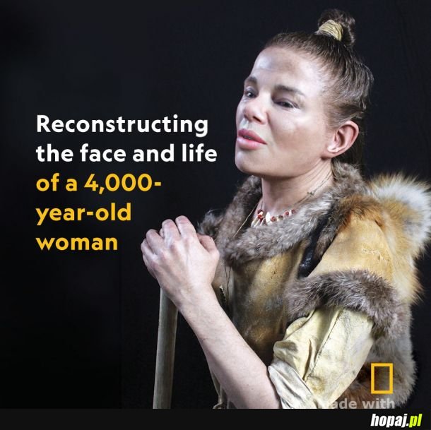 Ta kobieta, pochowana w epoce kamiennej, wędrowała kiedyś po lasach północnej Szwecji. Teraz archeolodzy zrekonstruowali jej twarz.