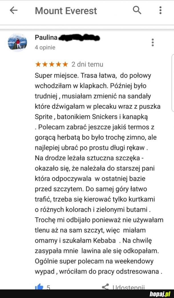 Polecam brązowy szlak