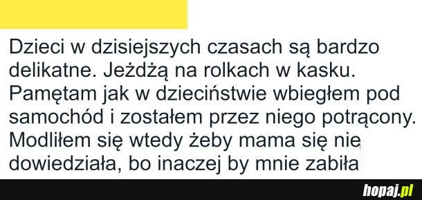 Dzieci w dzisiejszych czasach