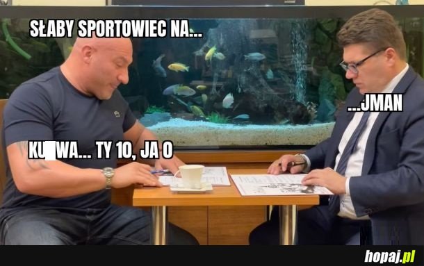 Słaby sportowiec