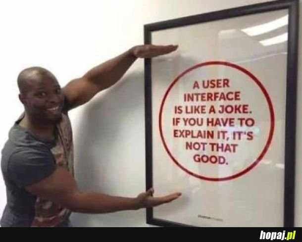 User interface