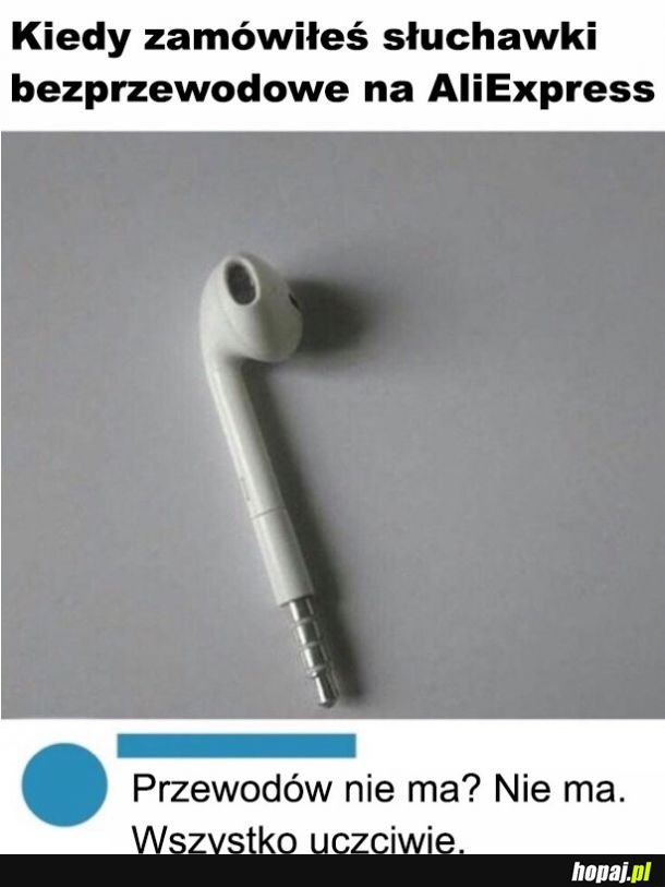  Słuchawki z AliExpress