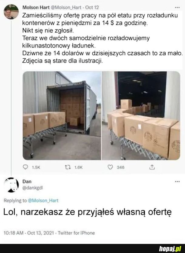 Słaba oferta