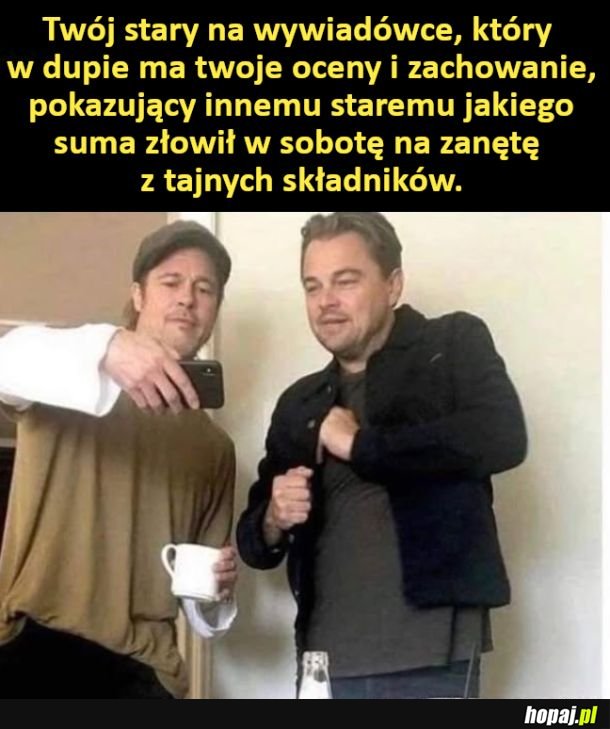 Stary na wywiadówce