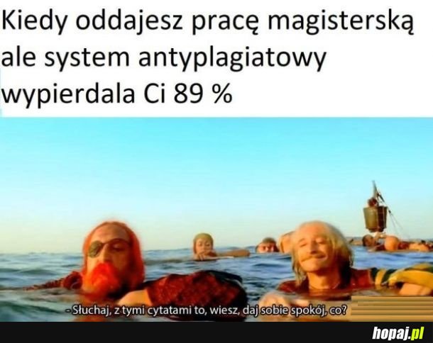 Tak będzie z moim licencjatem