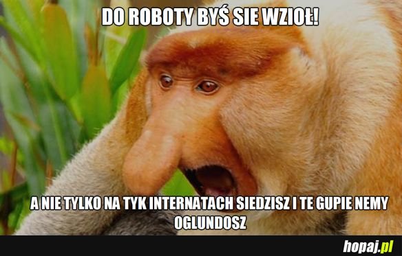 Tak na zakończenie weekendu..