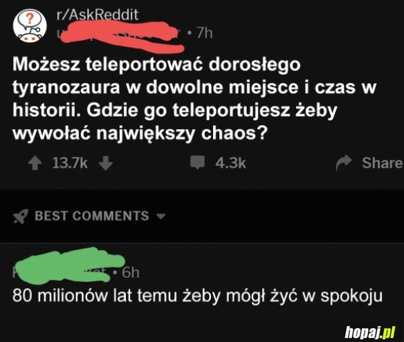 Tego się nie spodziewałem