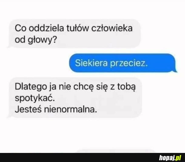 Nie bo gilotyna