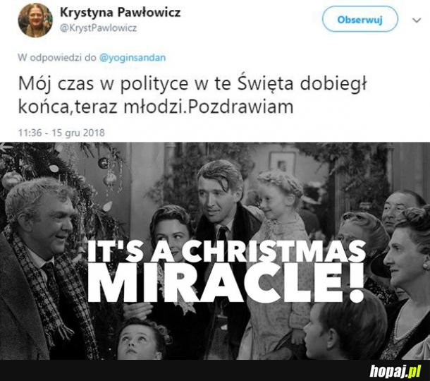 Cud w te święta