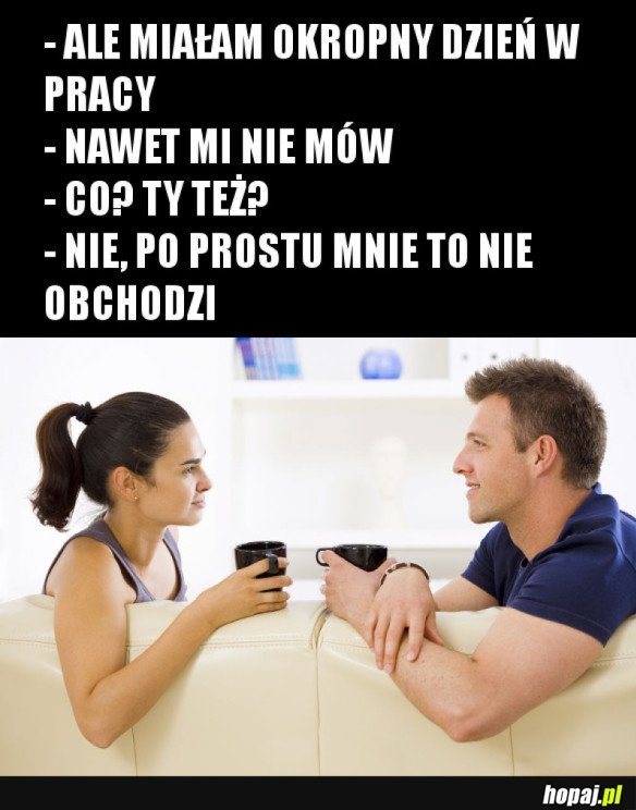 CIĘŻKI DZIEŃ W PRACY