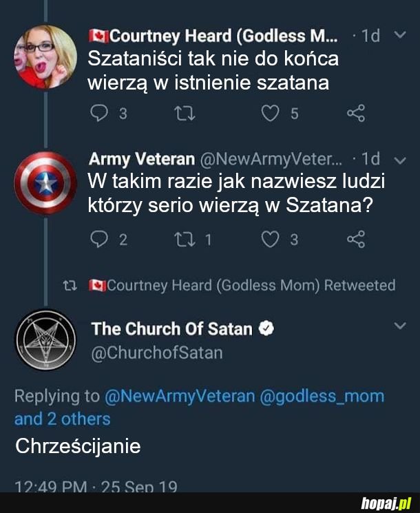  Kto wierzy w diabły? 