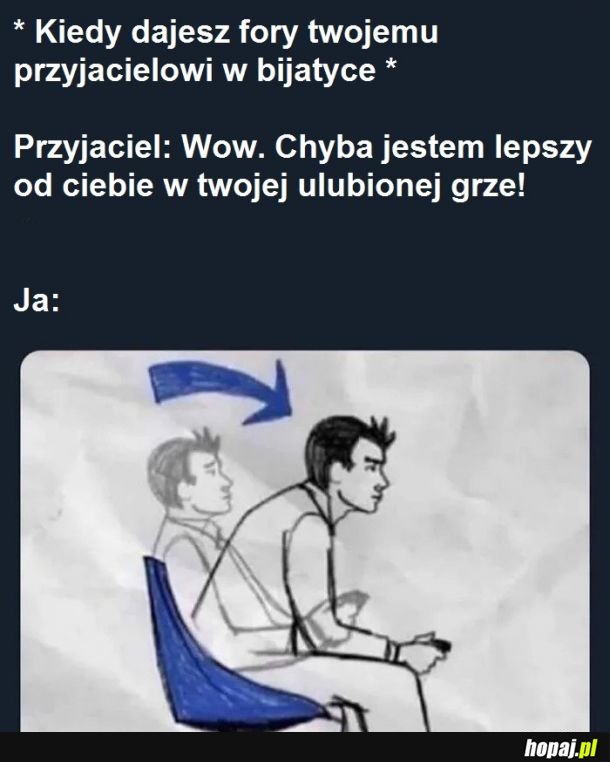  Zmusiłeś mnie do pochylenia się