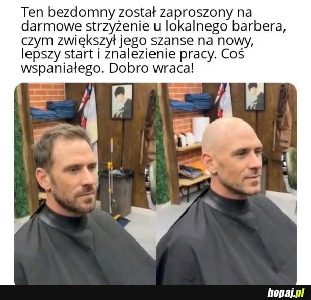 Proszę o same plusy. Dobro wraca.